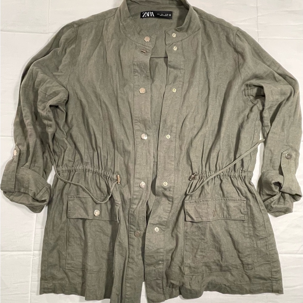Zara Women's Olive Green Jacket
